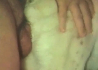 White beast takes it from behind