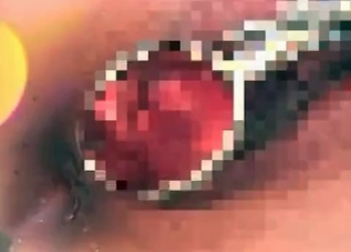 This girl's pussy is getting fucked by an animal