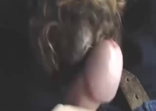 That dog has full oral access to the cock today